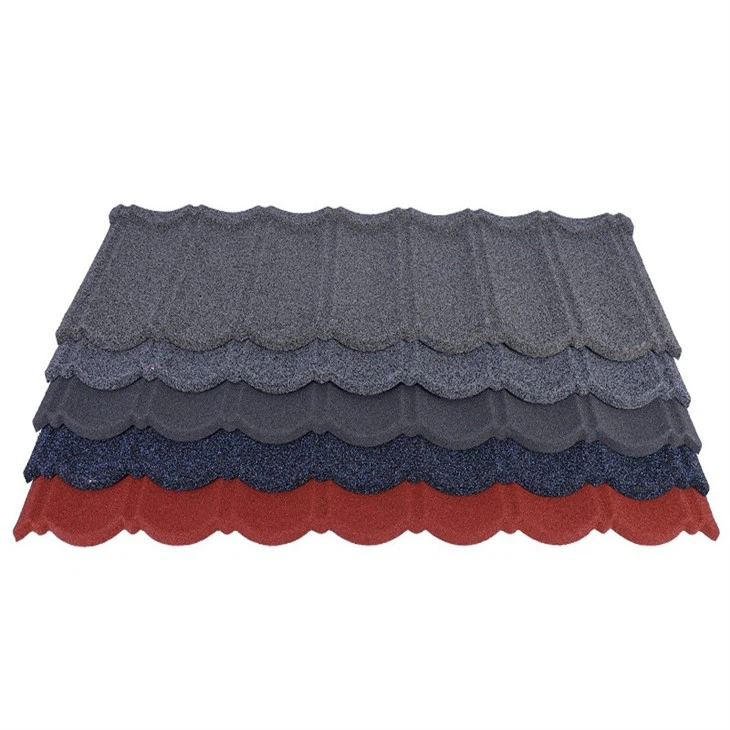 Stone Caoted Metal Roof Tile