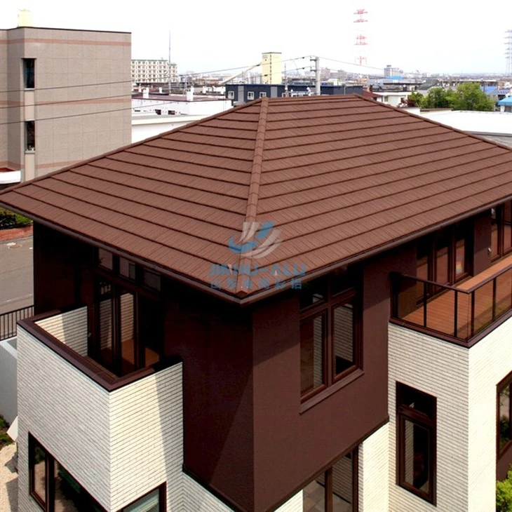 High Tech Roofing Material Galvaniseret stålbaseret rood